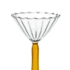 Set di 2 bicchieri da cocktail Campanula ambra