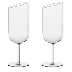 Set di 2 bicchieri da cocktail Pop a taglio obliquo
