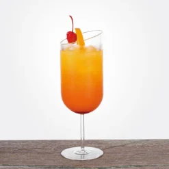 Set di 2 bicchieri da cocktail Pop a taglio obliquo