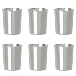 Set di 6 bicchieri da liquore in argento sterling