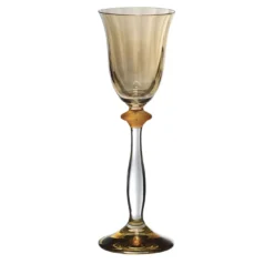 Set di 6 bicchieri da liquore in vetro soffiato Primula Brown Shade