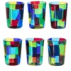 Set di 6 bicchieri da shot Acquamarina di Angelo Ballarin
