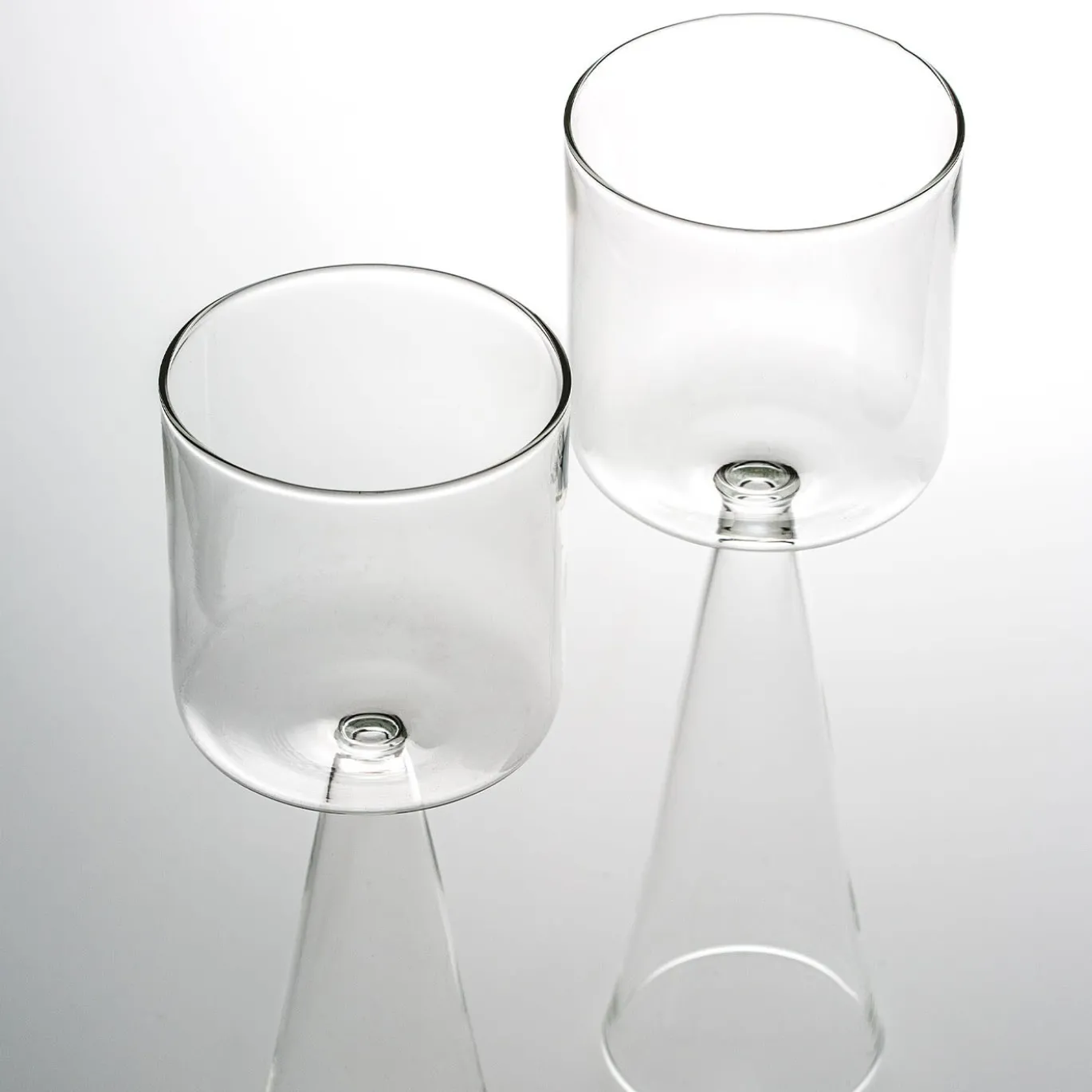 Set di 4 bicchieri da vino alti trasparenti Dolce Vita