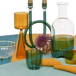 Set di 4 bicchieri da vino Ambre Dolce Vita