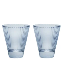 Set di 2 bicchieri da vino blu Isis