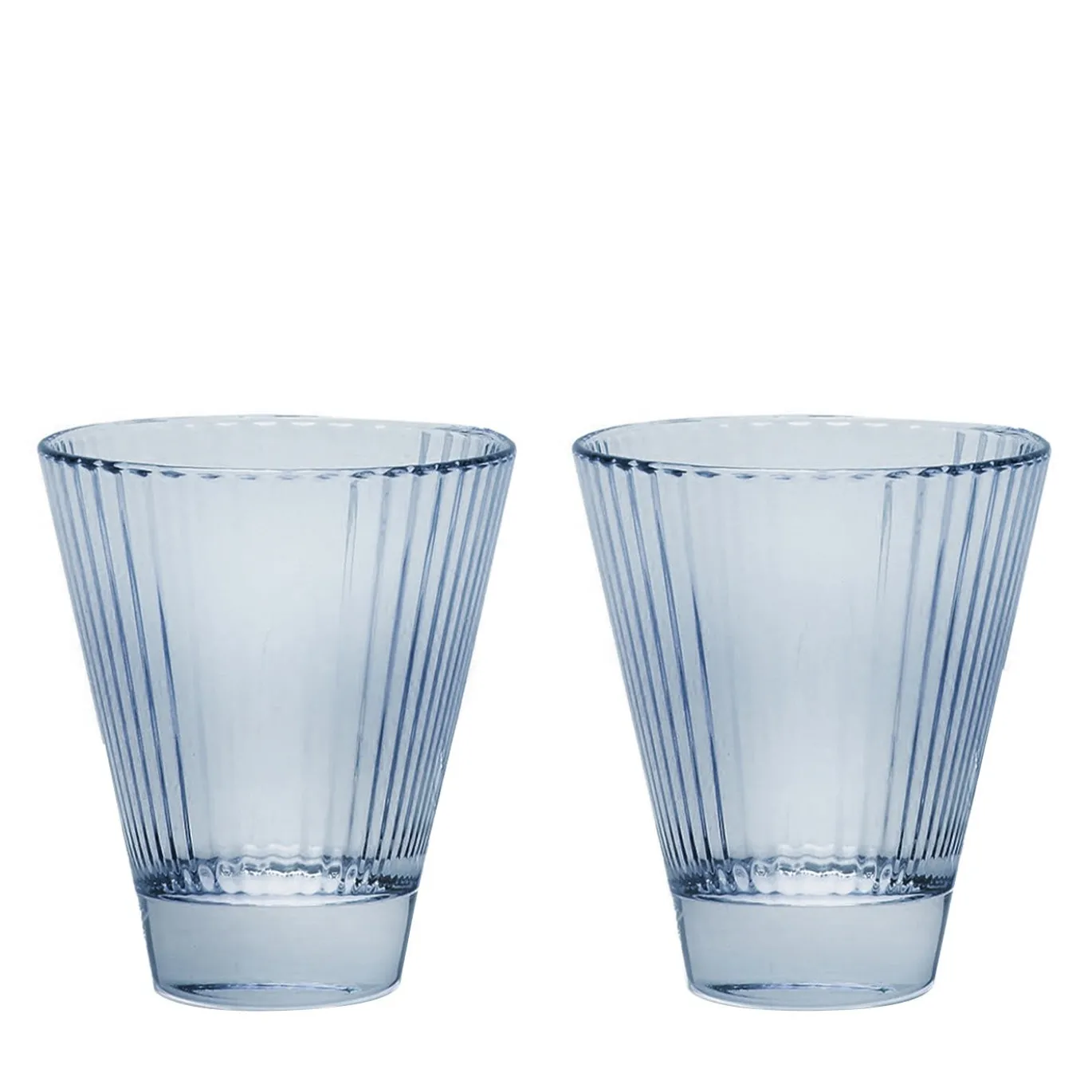 Set di 2 bicchieri da vino blu Isis