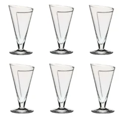 Set di 6 bicchieri da vino Cartoccio