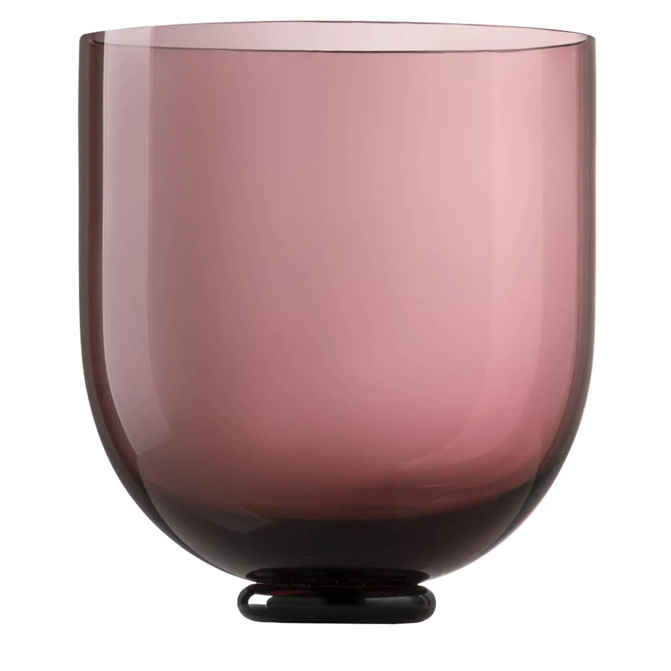 Set di 6 bicchieri da vino Fungo in vetro di Murano viola
