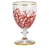 Set di 6 bicchieri da vino in corallo