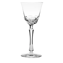 Set di 6 bicchieri da vino in cristallo Narciso