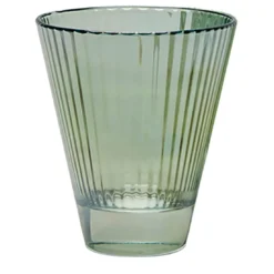 Set di 2 bicchieri da vino verdi Isis