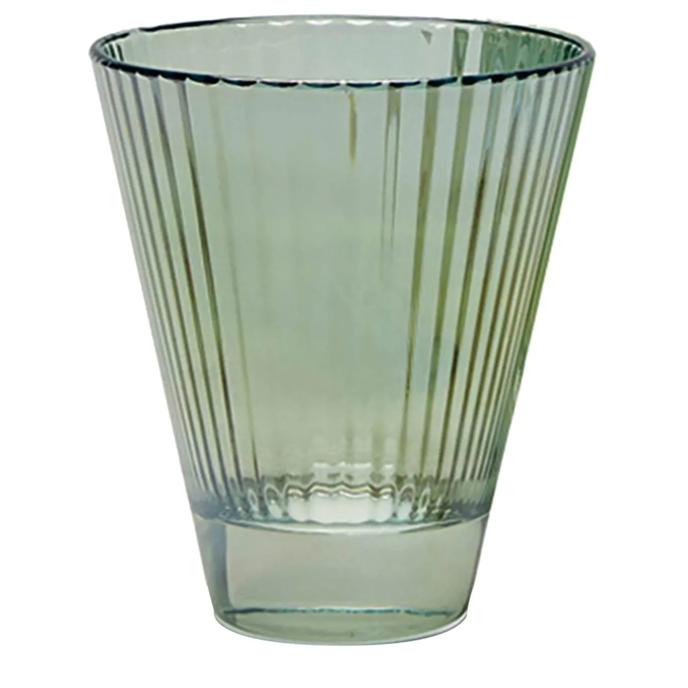Set di 2 bicchieri da vino verdi Isis