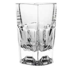 Set di 6 bicchieri da whisky in cristallo Corbusier