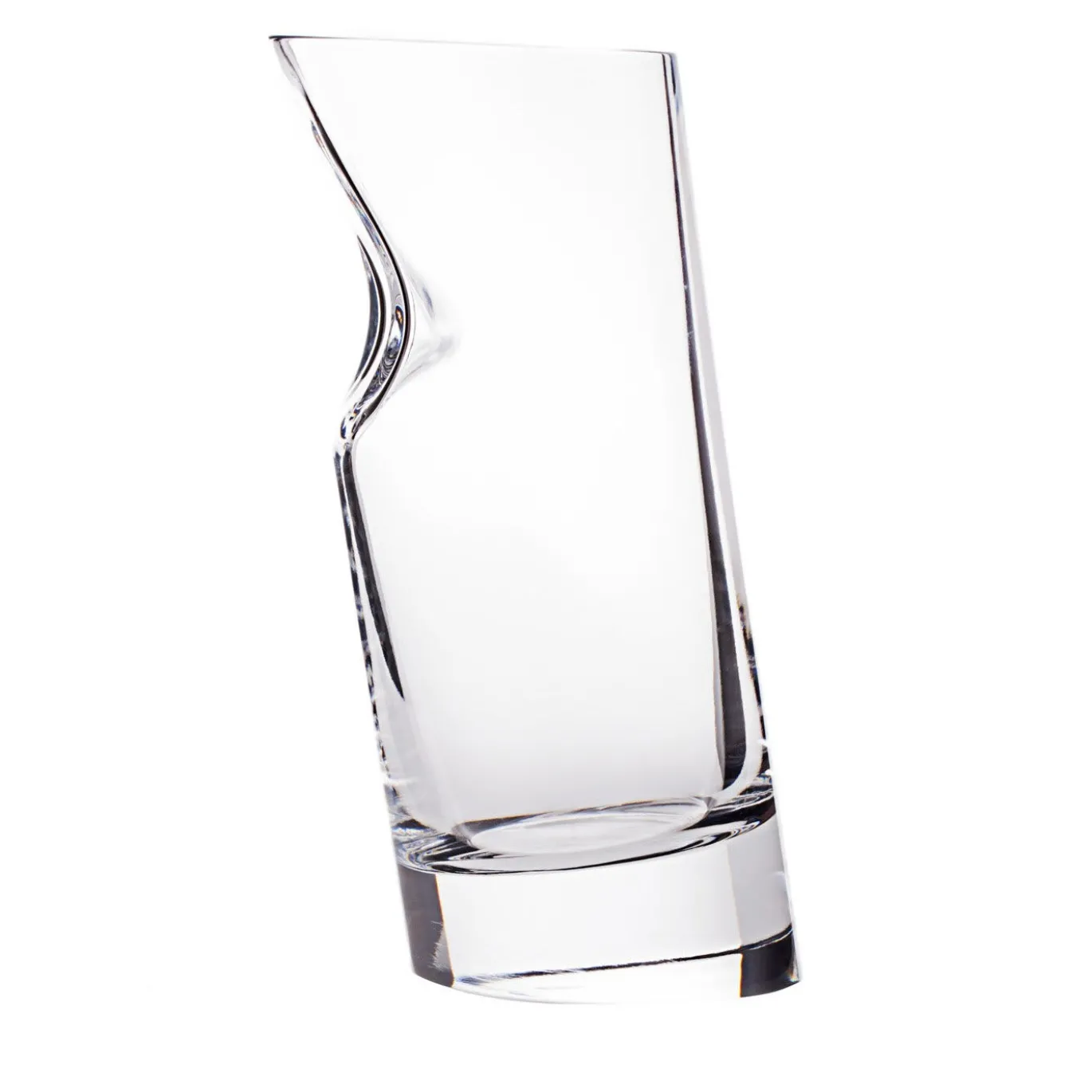 Set di 6 bicchieri da whisky in cristallo con tappo per ghiaccio di Angelo Mangiarotti