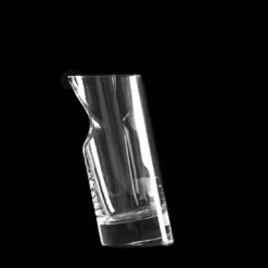 Set di 6 bicchieri da whisky in cristallo con tappo per ghiaccio di Angelo Mangiarotti