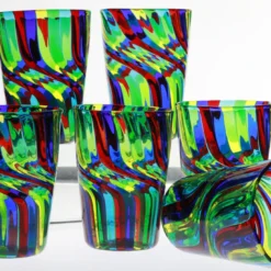 Set di 6 bicchieri Doppio Ritorto