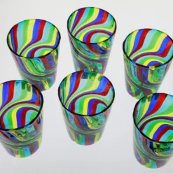 Set di 6 bicchieri Doppio Ritorto