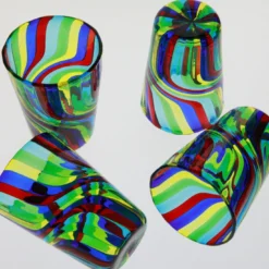 Set di 6 bicchieri Doppio Ritorto
