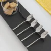 Set di 4 bicchieri Easy 06 con vassoio Linea 73 Black Graphite