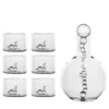 Set di 6 bicchieri e bottiglia Old Fashioned di Alchemica