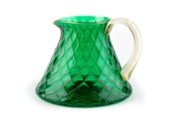 Set di 6 bicchieri e brocca Balloton verde