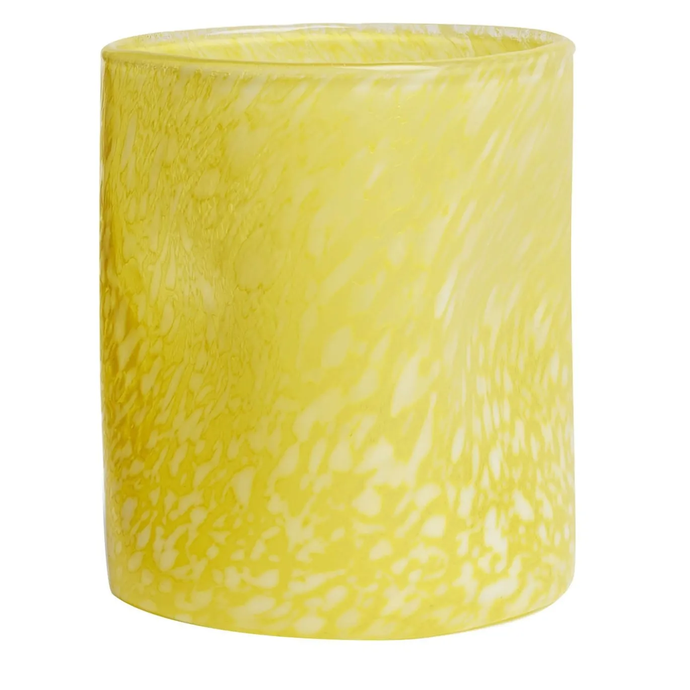 Set di 4 bicchieri giallo macchia
