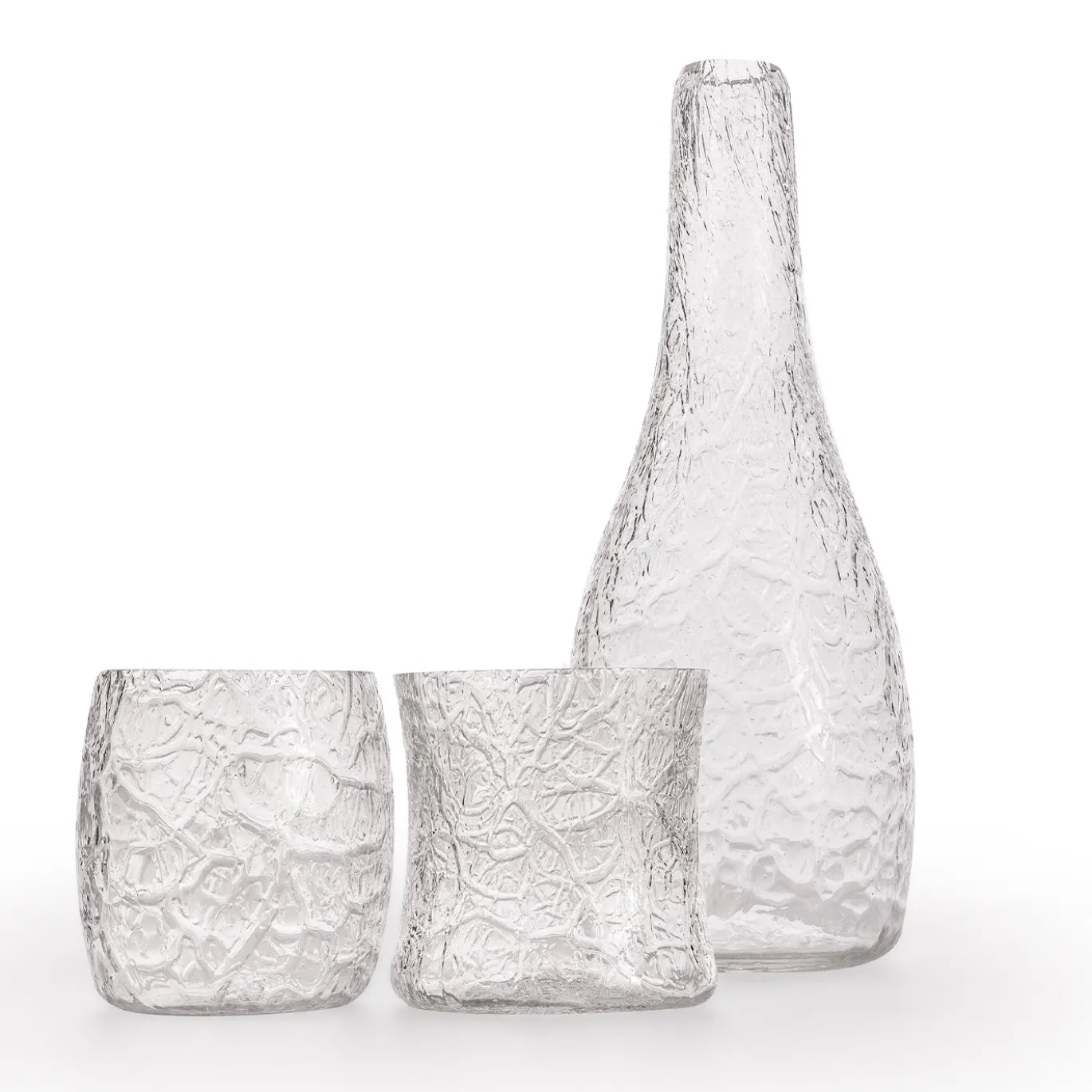 Set di 6 bicchieri Goto Pien Ice trasparenti