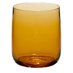Set di 2 bicchieri grandi Stilla Liquida Giallo Ambra Di Federico Peri