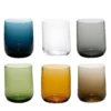 Set di 6 bicchieri grandi Stilla Liquida Multicolor di Federico Peri