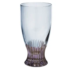 Set di 6 bicchieri highball Indaco in cristallo blu e ametista