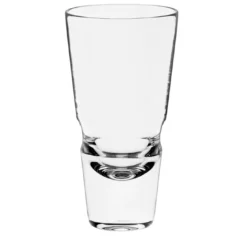 Set di 6 bicchieri Highball lucidi a taglio centrale Dedendum
