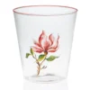 Set di 6 bicchieri Jardin Fleuri in vetro