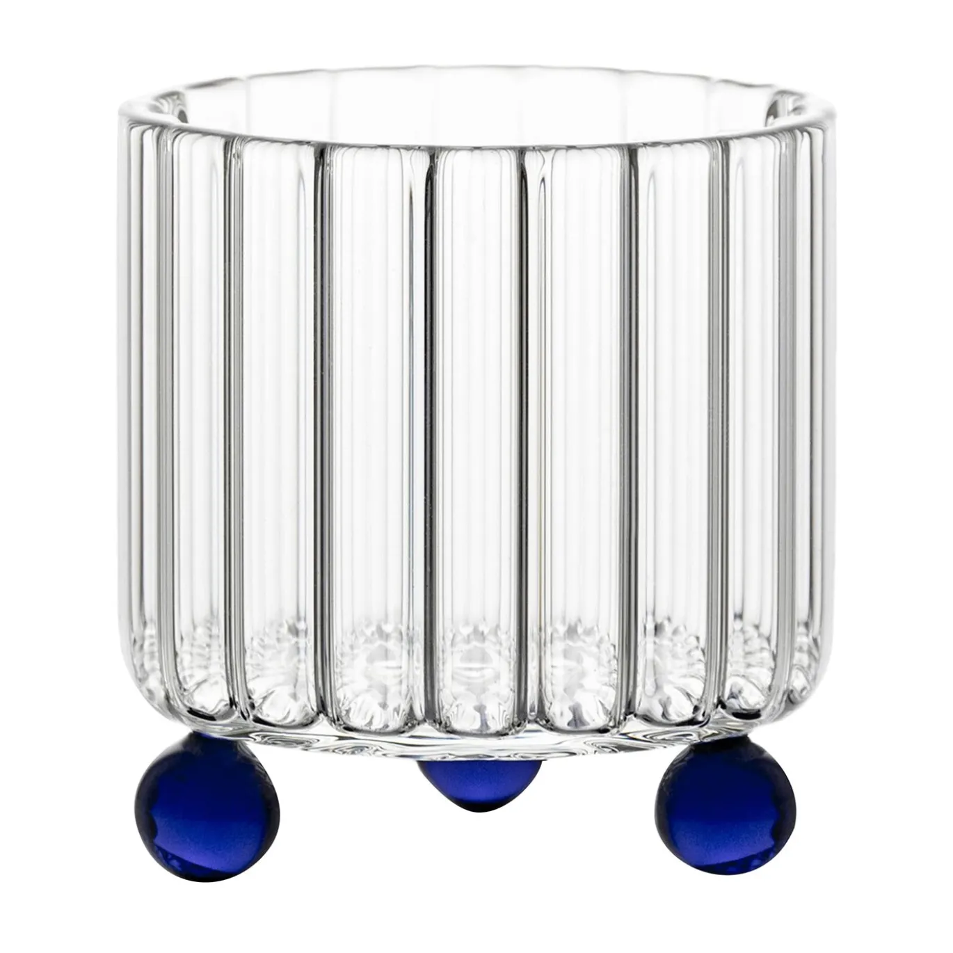 Set di 2 bicchieri Lowball High Spirits blu