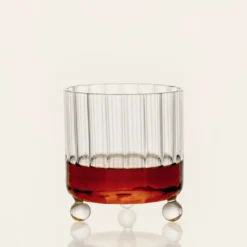Set di 2 bicchieri Lowball High Spirits trasparenti