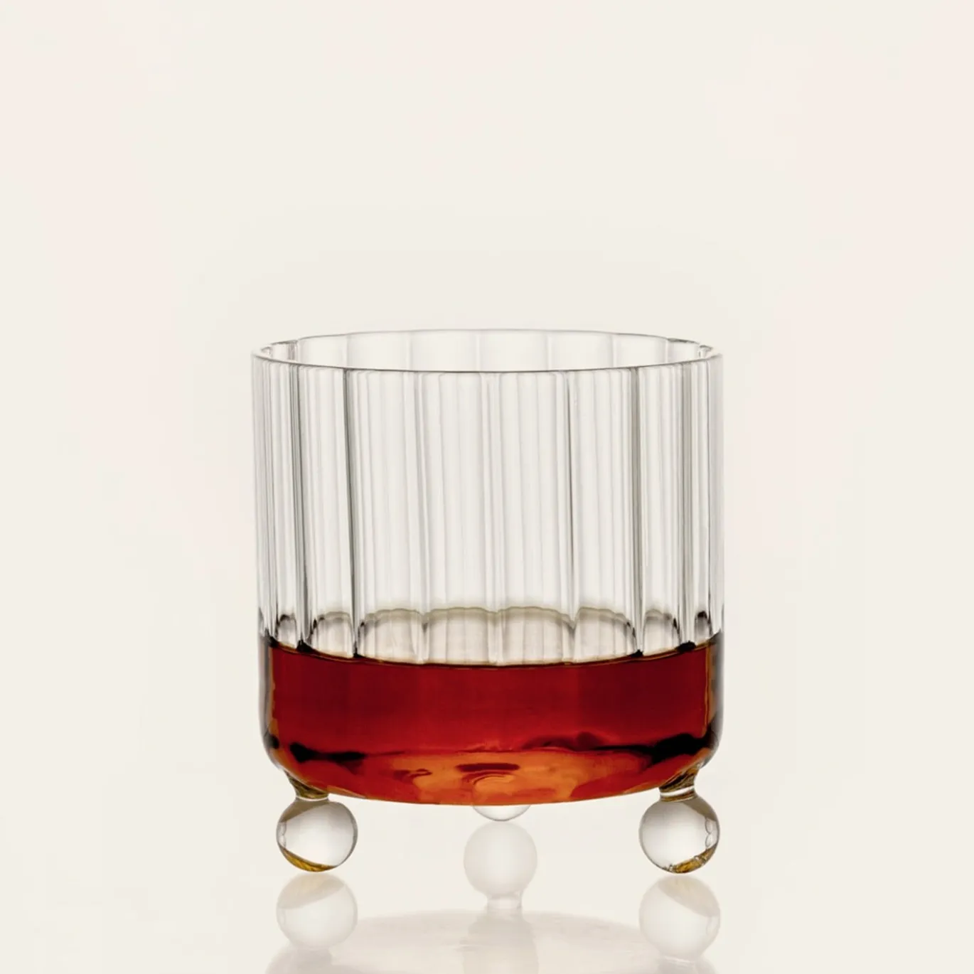 Set di 2 bicchieri Lowball High Spirits trasparenti