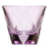 Set di 6 bicchieri old fashioned in cristallo viola