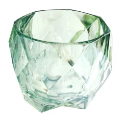 Set di 6 bicchieri Old Fashion in cristallo verde
