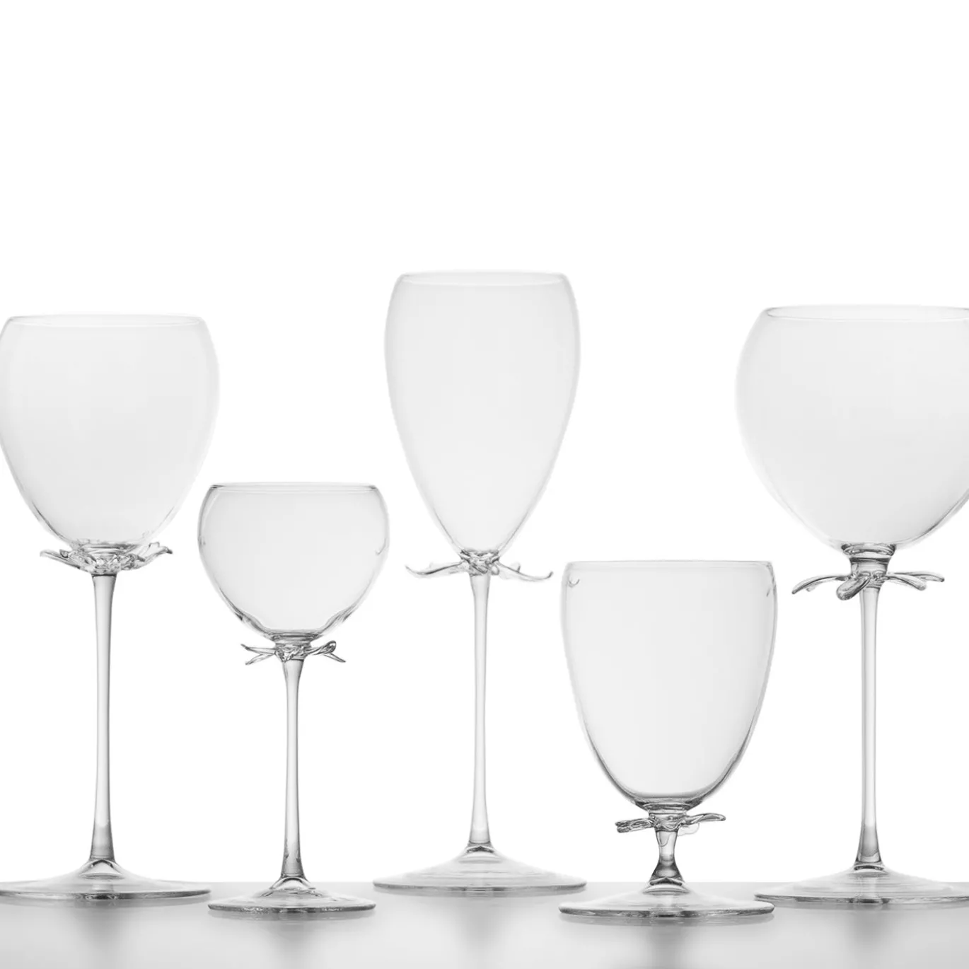 Set di 4 bicchieri per l'acqua Bouquet