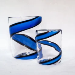 Set di 6 bicchieri piccoli cobalto Vortex