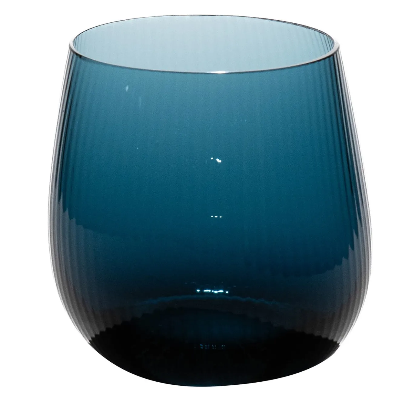 Set di 2 bicchieri piccoli Stilla Liquida Deep Blue Di Federico Peri