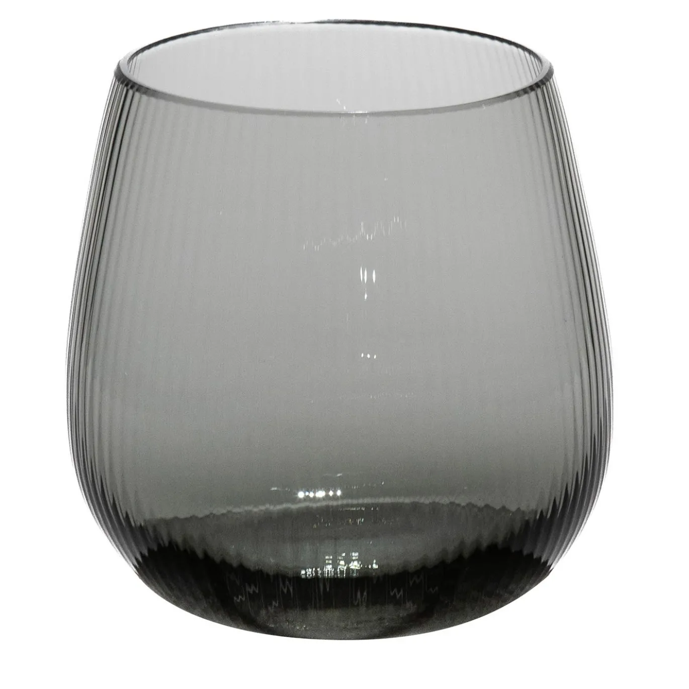 Set di 2 bicchieri piccoli Stilla Liquida Steel Gray Di Federico Peri