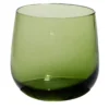 Set di 2 bicchieri piccoli Stilla Liquida Verde Muschio Di Federico Peri