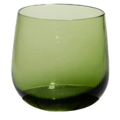 Set di 2 bicchieri piccoli Stilla Liquida Verde Muschio Di Federico Peri