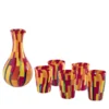 Set di 6 bicchieri Redentore con caraffa di Angelo Ballarin