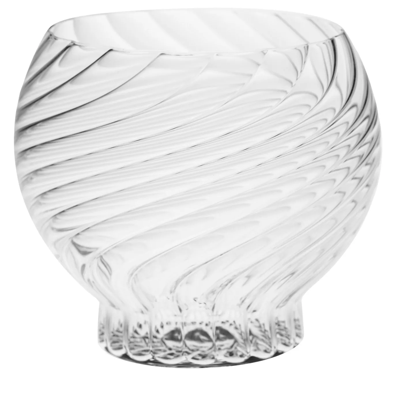 Set di 4 bicchieri rotondi Zen Millerighe