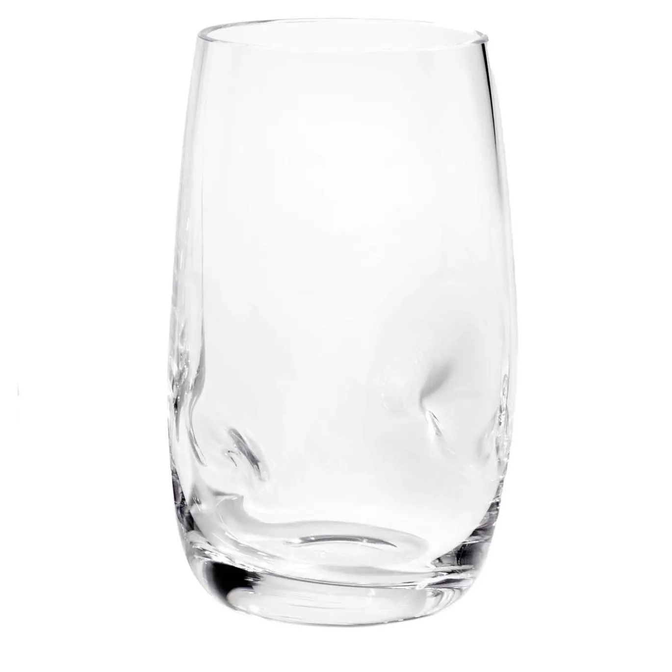 Set di 6 bicchieri tumbler trasparenti Contour