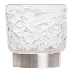 Set di 2 bicchieri Vera Whiskey con anello in argento
