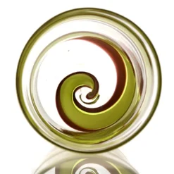 Set di 6 bicchieri Vortex in verde/viola