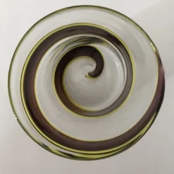 Set di 6 Bicchieri Vortex in Viola/Giallo