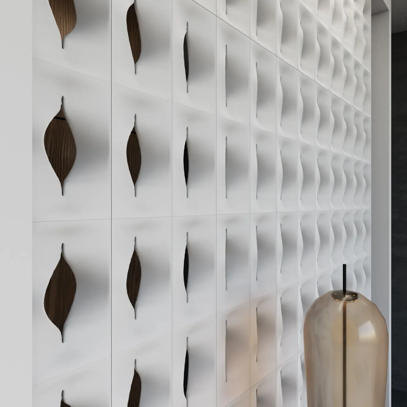 Set di 15 Blocchi Leone in Gesso Bianco